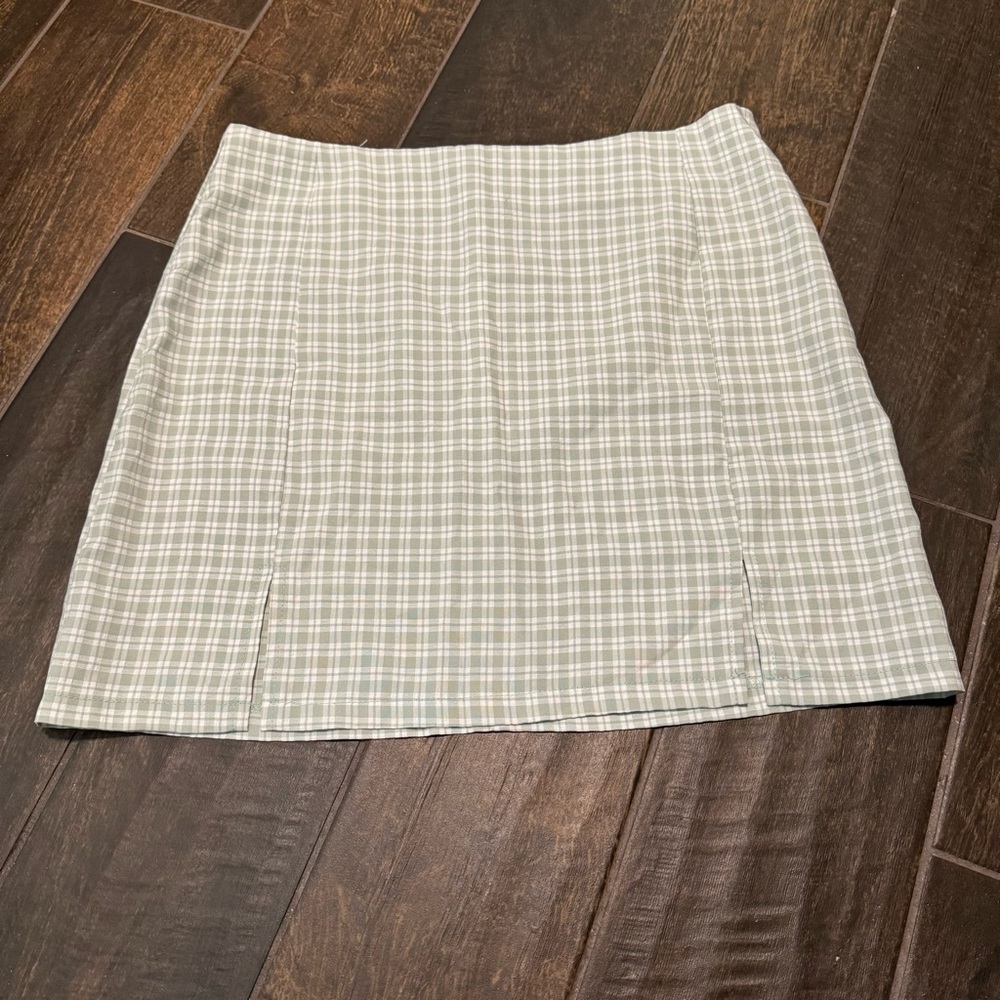 EUC SHEIN Plaid Skirt
